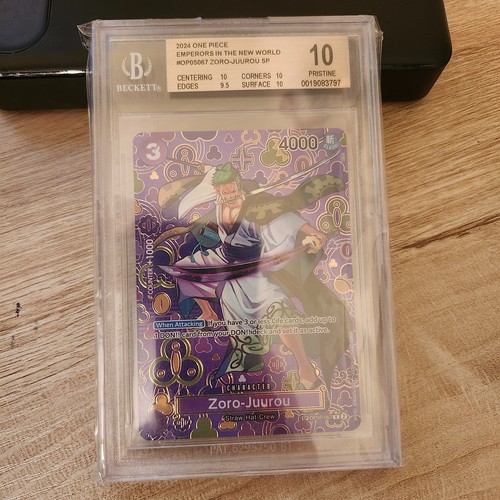 2024 ONE PIECE EMPERORS IN THE NEW WORLD SP #OP05067 ZORO-JUUROU BGS 10