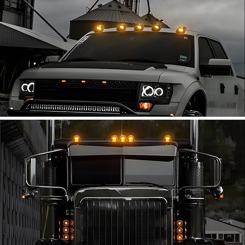 5X 16LED Cab Roof Top Marker Light 264146BK For 1500 2500 3500 4500 5500 2003-18 - Picture 10 of 12