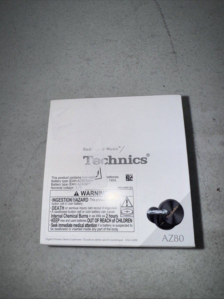 Technics EAH-AZ80 Wireless Earphones - Black for sale online Technics EAH-AZ80 Wireless Earphones - Black for sale online