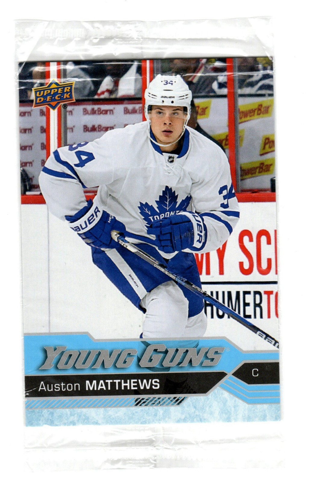 2016-17 Upper Deck Auston Matthews Young Guns Rookie Oversized Jumbo #201