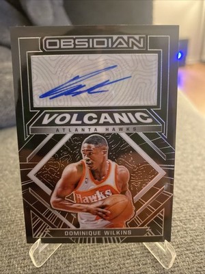 Dominique Wilkins #VS DQW Volcanic Obsidian Signatures Limitiert /49