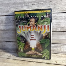 New Jumanji Are You Game Robin Williams Deluxe Edition DVD Sealed Ships Free