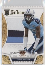 2013 Panini Crown Royale Rookie Retail Silhouettes Prime 9/99 Justin Hunter ii1