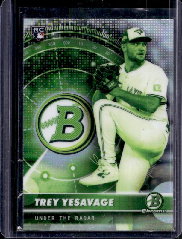 2026 Bowman Trey Yesavage Under the Radar Chrome Rookie RC #UR-15 Blue Jays