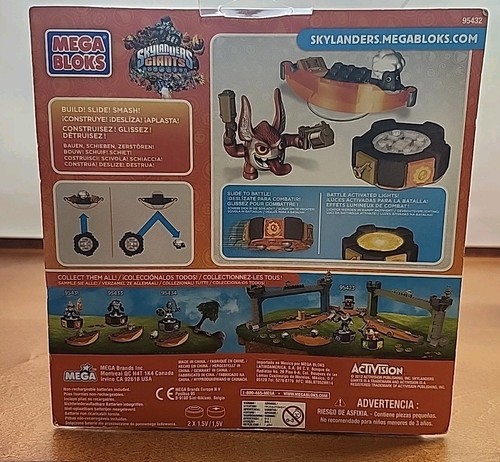 Rare 2012  Mega Bloks Skylanders Giants Ignitor Battle Portal Set A1-4/5 - Picture 2 of 3
