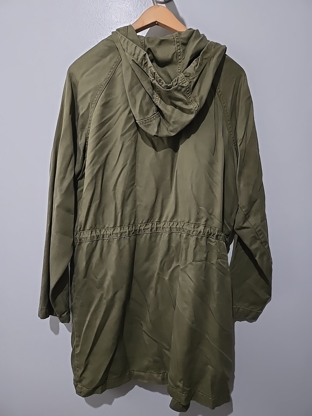 American Eagle Lightweight  Utility Jacket Olive … - image 8