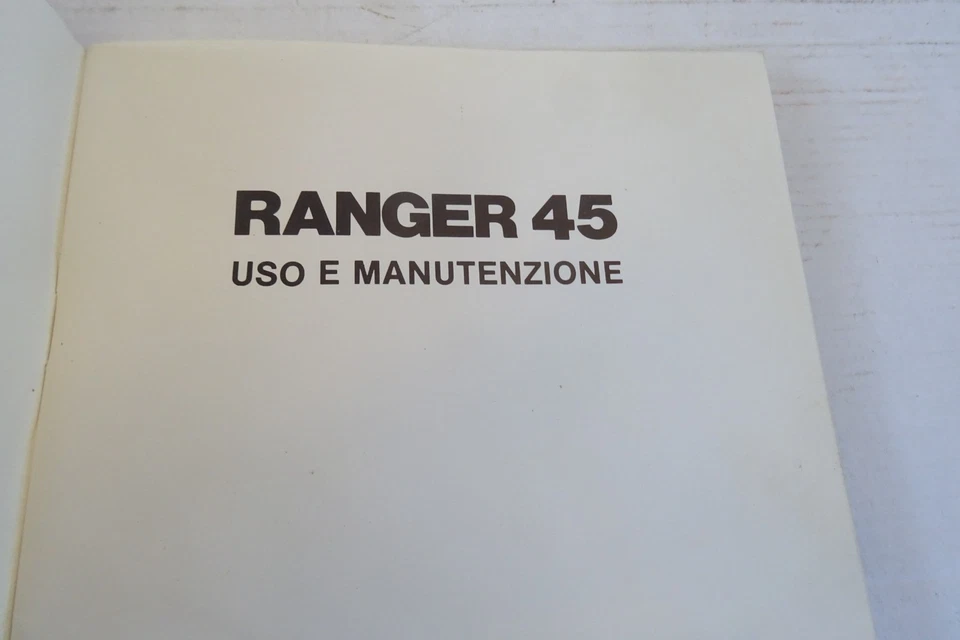 manuale uso manutenzione trattore Same Ranger 45 trattrice tractor - Immagine 3 di 4