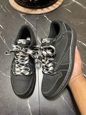 Jordan 1 Retro Low OG SP x Travis Scott Black Phantom Size 9 VNDS