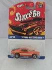 Hot Wheels Since '68 Top 40 #9/40 '70 Ford Mustang Mach 1 Orange w/ Redlines