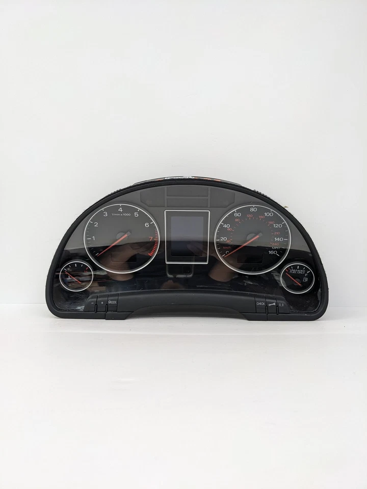 2004 AUDI A4 OEM Speedometer Instrument Cluster Dash Panel Gauge 8E0920950L 118K Foto 2 de 4
