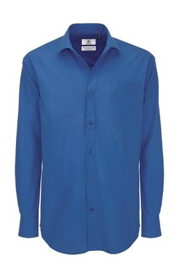 Herren Popelin LA Heritage LSL Hemd B&C 50°C waschbar pflegeleicht Tie fix SMP41