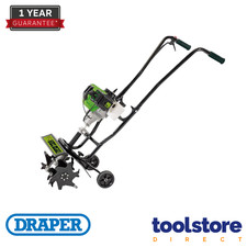 Draper 32329 Petrol Cultivator/Tiller 42.7cc – Garden Soil Digging Tool