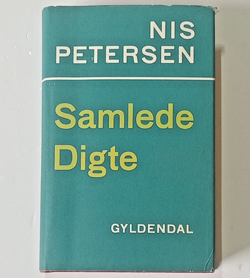 Samlede Digte by Nis Petersen 1966 Gyldendal hardback written in Danish