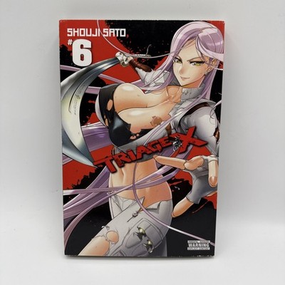 TRIAGE X VOLUME 6  (Yen Press 2014 Manga)  Shouji Sato