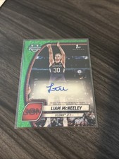 2024 Bowman U Chrome #52 Prospect Autograph Liam McNeeley Green Shimmer AUTO 1st