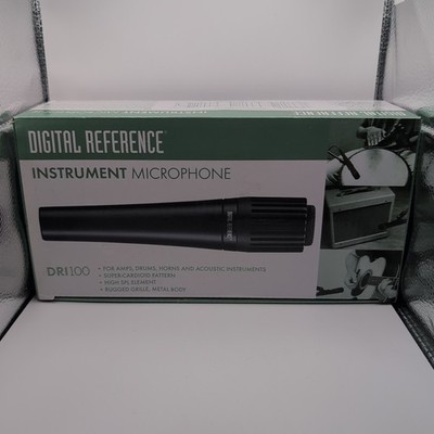 Digital Reference DRI100 Dynamic Instrument Microphone For Amp Horn Drum Openbox