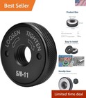 Quick-Release Flange Nut for 4-9 Inch Angle Grinders – Tool-Free, Heavy-Duty ...