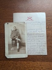 1918 WWI Soldier Embarkation Letter Home Camp Mills 1910s RPPC Photo New York