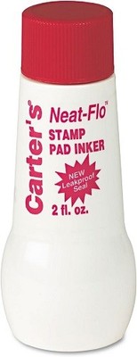 Carter's Neat-Flo Stamp Pad Ink Refill for Red Stamp Pads (21447)