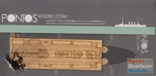 PONWD35031 1:350 Pontos Model Wood Deck - SMS Emden/Dresden Type 1