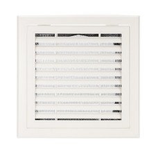 12x12" Plastic Ventilation Grille Air Conditioning Grilles for HVAC, White