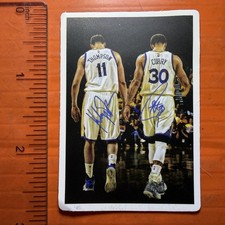 Klay Thompson X STEPHEN CURRY STICKER Golden State WARRIORS NBA Basketball