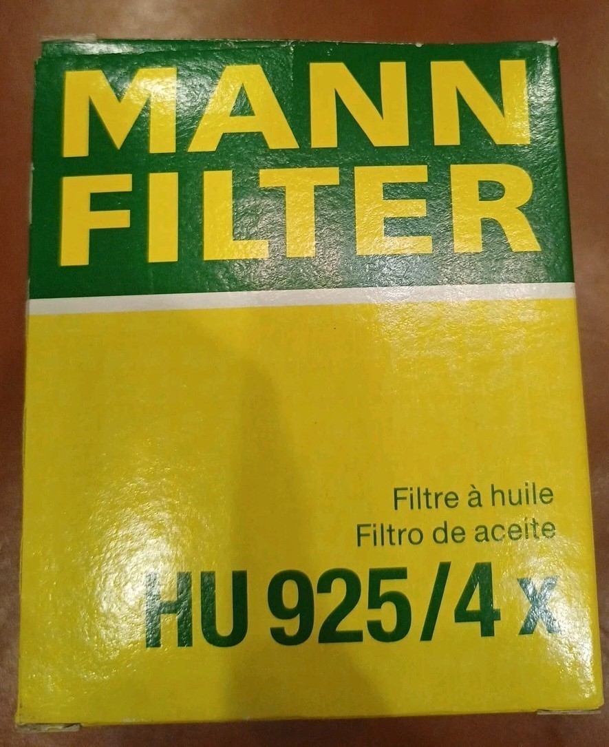 Hu925/4x  Oil Filter,mann