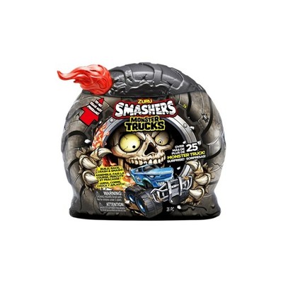 Zuru Smashers 26 Pc Collectible Monster Truck Surprise Toy Red Ages 3+