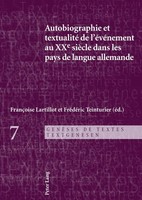 FrançOise Lartillot (U. A.) | Autobiographie Et Textualité De L'éVéNement Au...