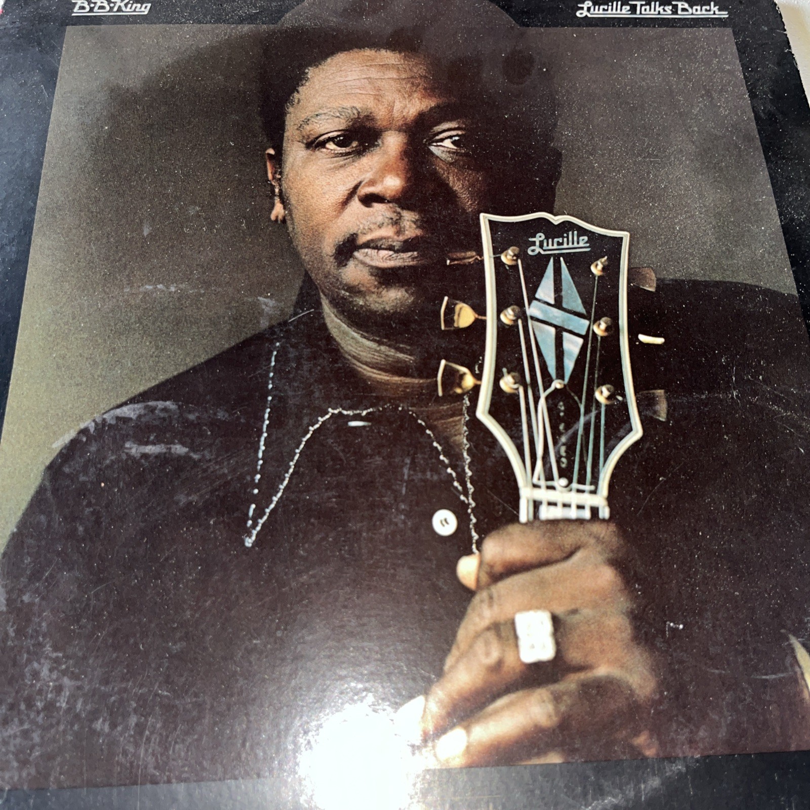 B.B. King - Lucille Talks Back LP Vinyl Album 1975 ABC Records ABCD-898 Blues