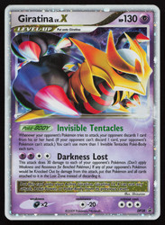 Giratina LV.X DP38 Black Star Promo Holo