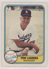 1981 Fleer Tommy Lasorda #116 HOF 0uk6