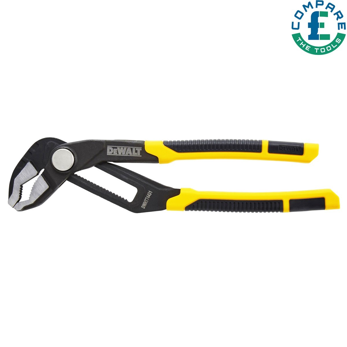 Dewalt V-Jaw 250mm Push-lock Pliers | DWHT0-74431
