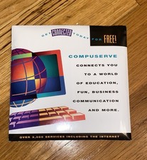 Vintage Compuserve Disc Software Sealed Disk CD 1995