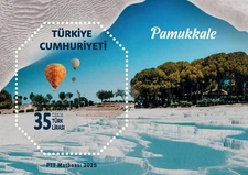 TURKEY / 2025, Tourism - Pamukkale Geothermal Hierapolis Ancient Greek City, MNH