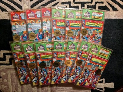 13 Treat Pedigree Packs LOT: 10 Youngblood 1 2 3 4 & WILDC.A.T.S. 1-4 Limited ED