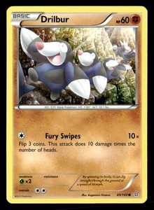 Drilbur XY - Primal Clash Pokemon Card #89/160