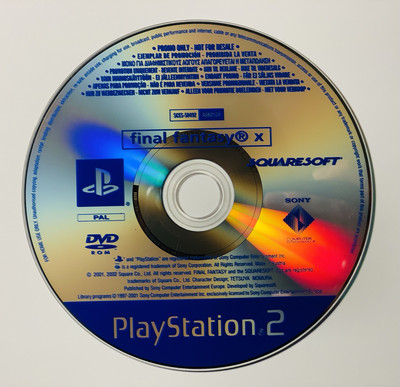Final Fantasy X   Sony PlayStation 2   PS2   Promo