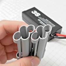 3s LiPo Battery Holder Kit for Futaba Magnum & Megatech Junior RC - 2 PACK!!