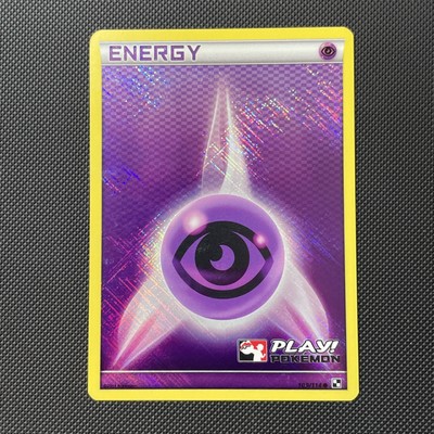 Psychic Energy 109/114 Crosshatch Holo Promo - 2011 Play! Pokemon 