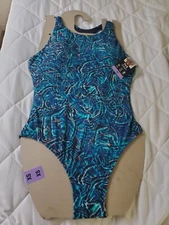 TYR Womens One Piece Swimsuit Size XS Controlfit Chlorine Resistant UPF 50+