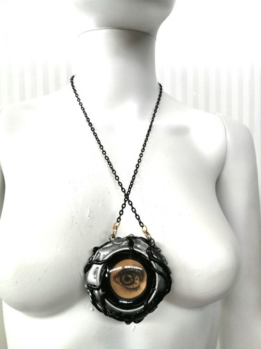 magic eye amulet necklace pendant talisman attraction fortune money wealth rich - Picture 14 of 24