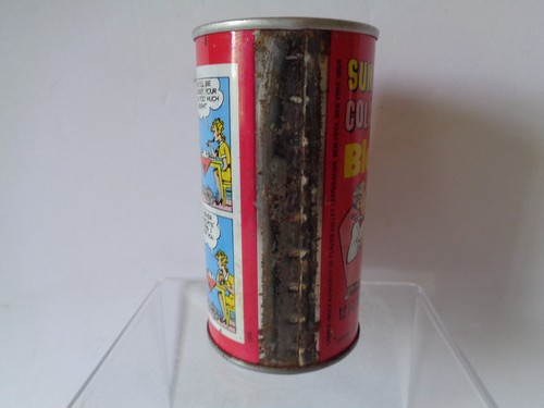 Sunday Funnies Blondie Cola Straight Steel Pull Tab Bottom Opened Soda Can - Picture 5 of 7