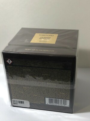 Tom Ford Jasmin Rouge Candle Bougie Height 2.25 in. New Sealed In