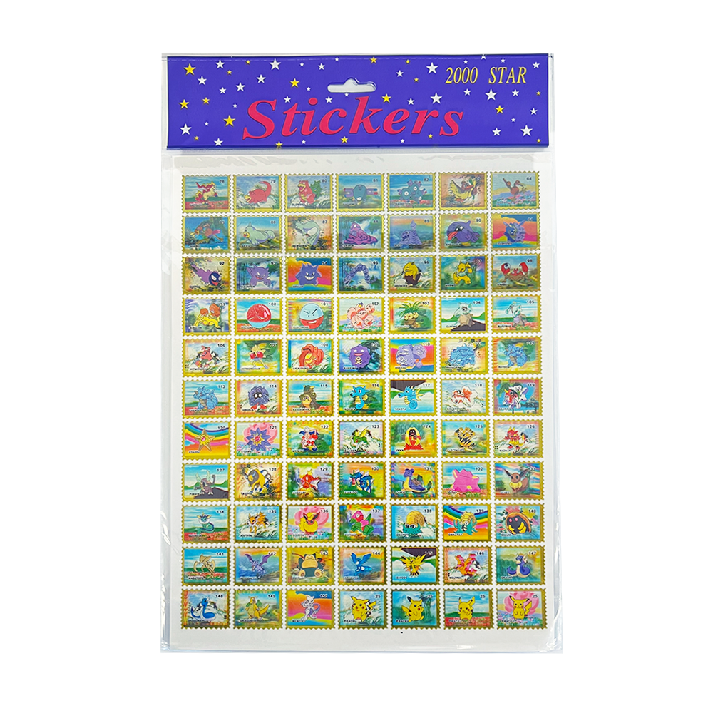 ポケモンシール Gotta Stamp'em All ステッカーシート ポケモンシール