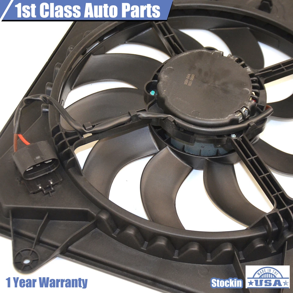 Conjunto de ventilador de refrigeración del radiador del motor para Chevrolet Trax 2014-2018 1,4 L 4 cilindros Foto 3 de 4