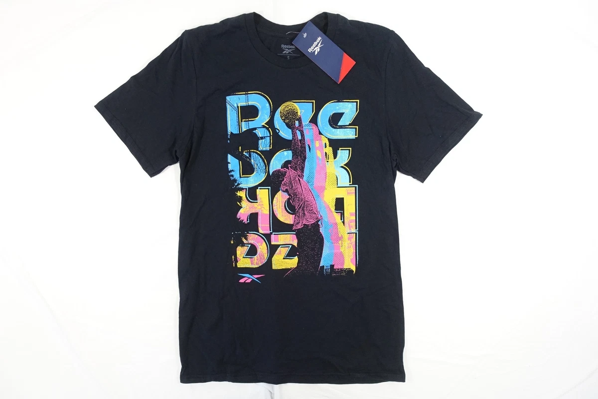 Tee shirt on sale reebok noir