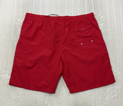UV Skinz Mens Size 3XL Red Swim Trunks Bathing Suit Shorts