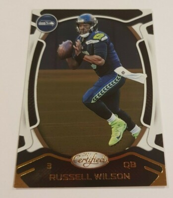 2021 Panini Certified - 'Russell Wilson - Seattle Seahawks' - Base Card