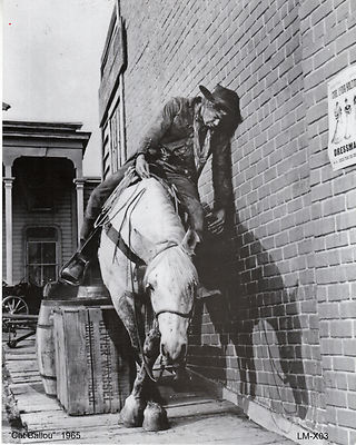 LEE MARVIN  ''CAT BALLOU''    8x10 B & W Reprint Photo  LM-X03